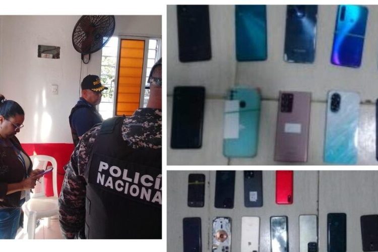 PN y MP incautan decenas de celulares en allanamientos contra el robo y venta ilegal en Santiago