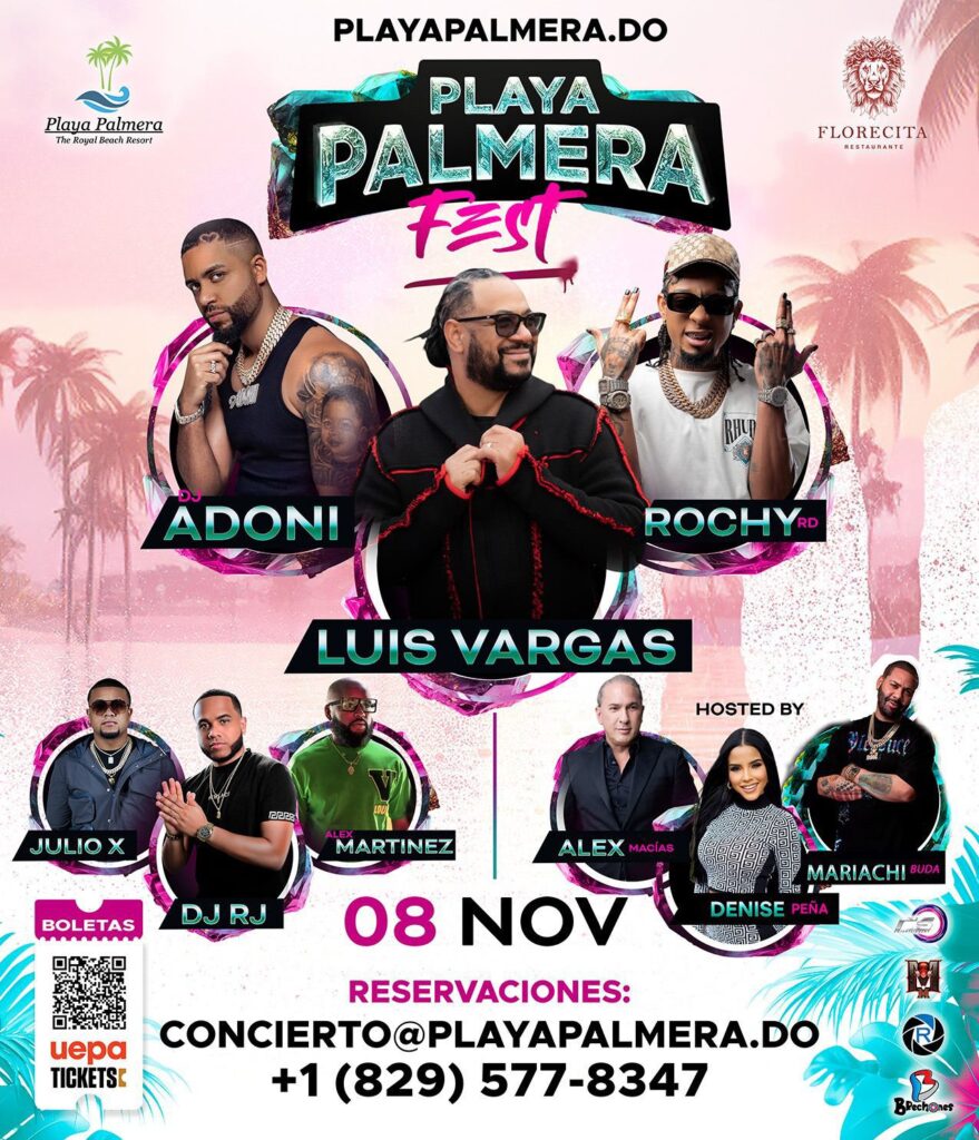 Playa Palmera Fest 2025 encenderá Punta Cana este fin de semana - Noticias de hoy en República Dominicana | De Último Minuto