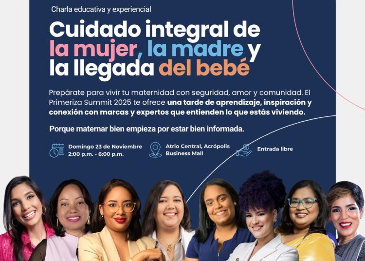 PrimerizaRD anuncia encuentro 2025 para embarazadas y madres primerizas