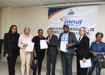 INAVI devuelve más de RD$2.5 millones a exservidores públicos