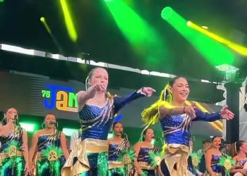 Diablitos Underwood celebra la alegría zuliana en el Intercolegial de Gaitas Don Bosco 2025