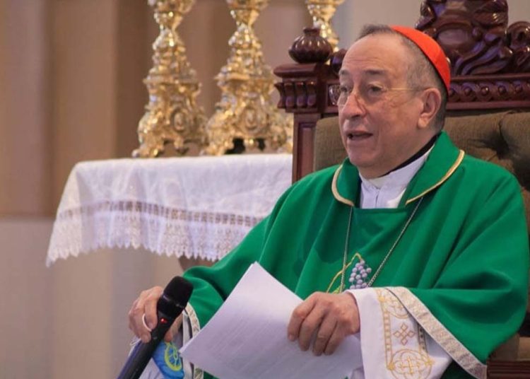 Cardenal Óscar Andrés Rodríguez llama a evitar el uso de la palabra fraude en Honduras