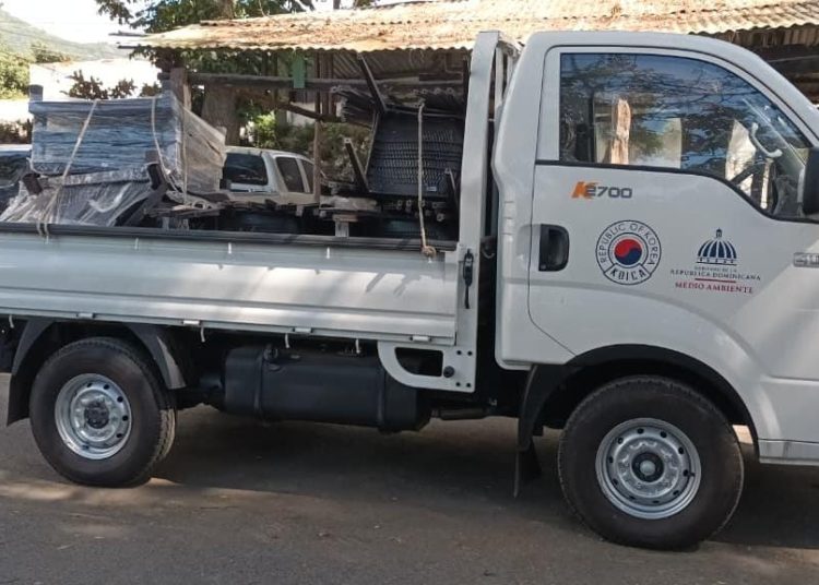 KOICA, a través del Ministerio de Medio Ambiente, asigna camión al Viceministerio de Áreas Protegidas y Biodiversidad (Valle Nuevo)