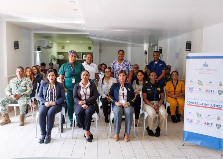 Migración se une a Jornada nacional de vacunación contra la influenza