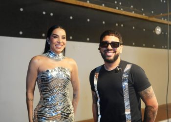 Jessica Pereira y Wilson Sued, la poderosa dupla de animación de los conciertos de La Casa de Alofoke 2