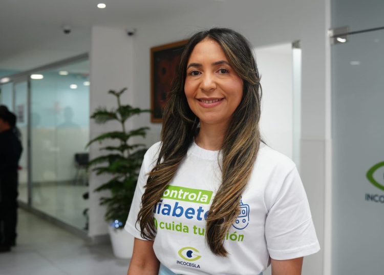 Cirujana oftalmóloga incentiva a ciudadanos a participar en jornada de evaluación de diabetes y salud visual en INCOCEGLA