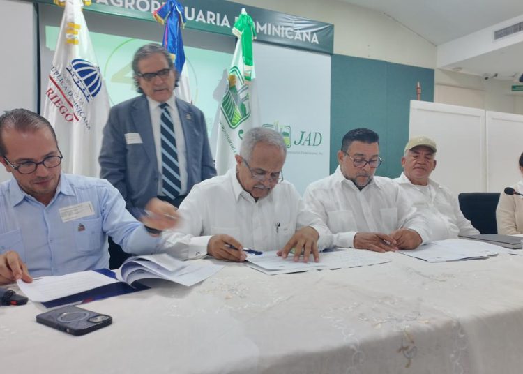 TNR y JAD firman acuerdo para modernizar el riego y elevar la productividad agrícola en el país