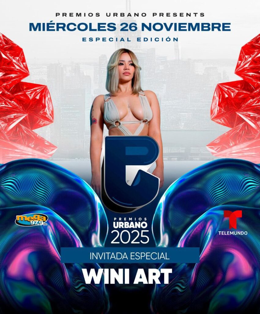 “Wini Art” presente en Premios Urbanos 2025 de Nueva York - Noticias de hoy en República Dominicana | De Último Minuto