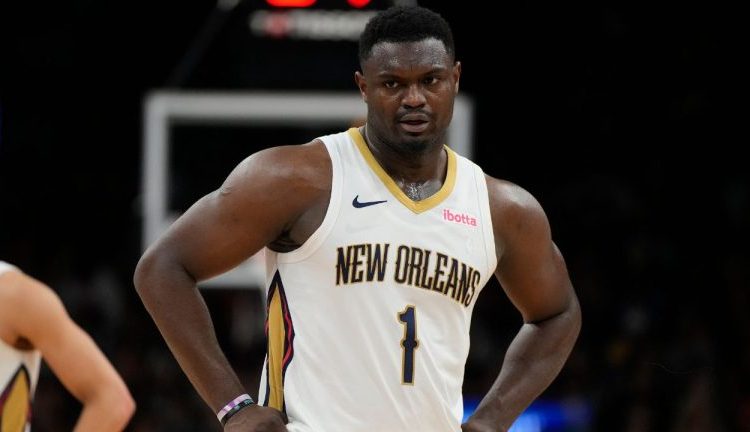 Zion Williamson, baja entre 7 y 10 días por una lesión en el isquiotibial