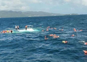 Avería en el casco provocó naufragio de embarcación turística en Los Haitises