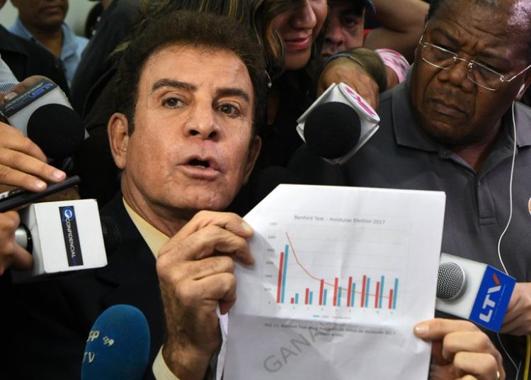 Candidato del opositor Partido Nacional de Honduras descarta alianza contra el oficialismo