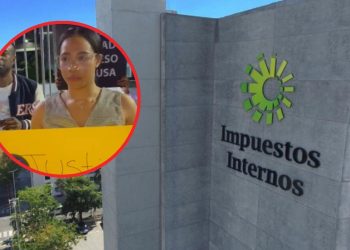 Trabajadores protestan frente a la DGII exigiendo la indexación salarial y mayor apoyo de los legisladores