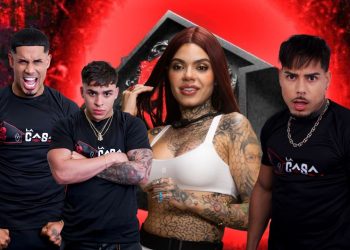 Carlos Montesquieu y “Los Boris” dan la bienvenida oficial a Melissa Gate en La Casa de Alofoke 2