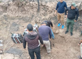 Detienen a cuatro personas tras caída de avioneta con 364 kilos de cocaína en Salta, Argentina