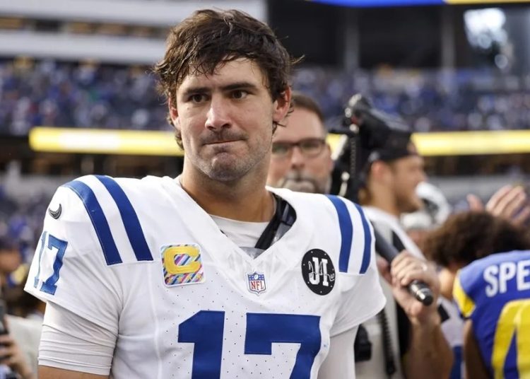 Colts ven comprometidas sus aspiraciones de playoffs tras grave lesión de Daniel Jones