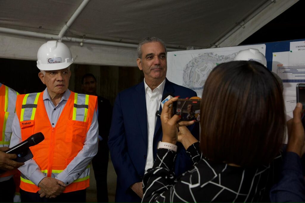 Abinader supervisa avances del túnel en la Plaza de la Bandera - Noticias de hoy en República Dominicana | De Último Minuto