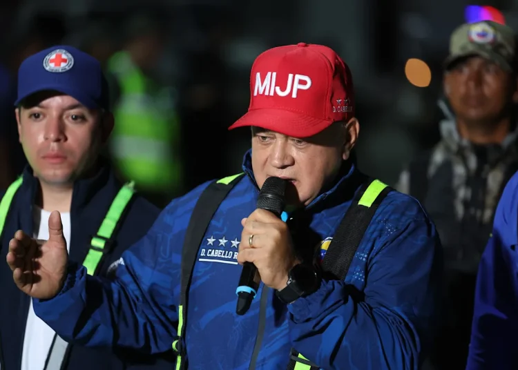 Diosdado Cabello dice que EEUU no le amargará el Año Nuevo a los venezolanos