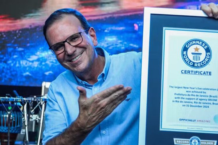 Río de Janeiro recibe el título de Guinness como dueña de la mayor fiesta de fin de año