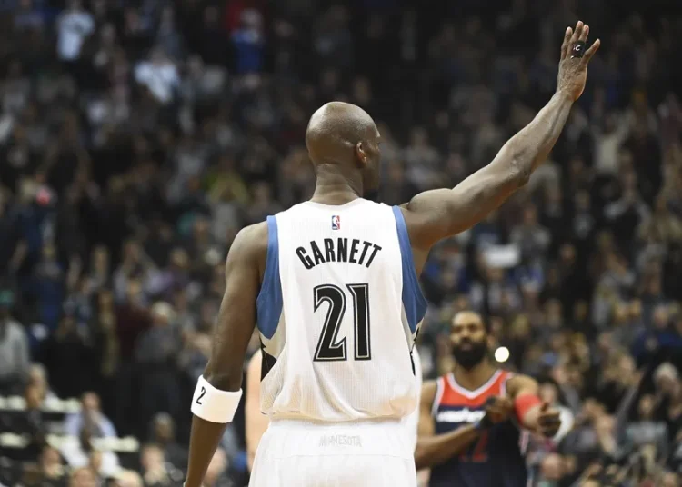 Los Timberwolves retirarán el número 21 de Kevin Garnett tras años de distanciamiento
