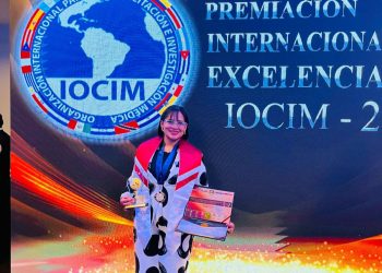 Doctora Alillenska Ceballo recibe premio internacional de la OICIM por su destacada labor