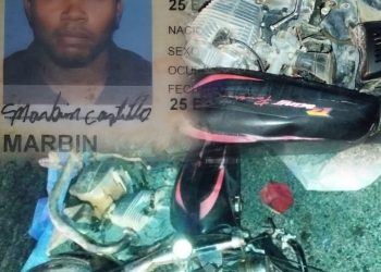 Hombre pierde la vida en accidente de tránsito al colisionar motocicleta con vehículo desconocido