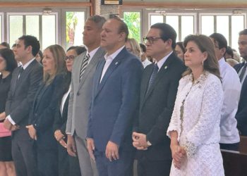 Con presencia de Raquel Peña, PUCMM presenta su Memoria 2024–2025 y renueva rectoría de Secilio Espinal