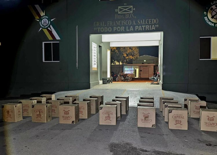 Ejército ocupa 270,000 cigarrillos de contrabando en Dajabón