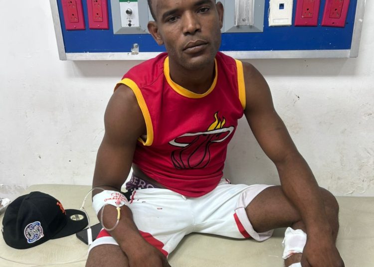 Joven resulta herido de bala en sector Vista el Valle, San Francisco de Macorís