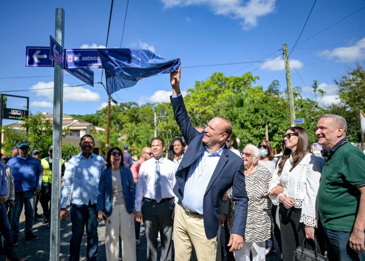 Ayuntamiento de Santiago designa calle de Los Jardines en honor al jurista Américo Espinal Hued