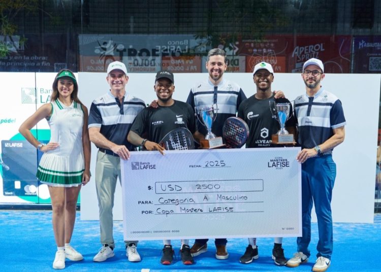 Reymundo Feliz y Winter Jones se coronan campeones de la Copa Master LaFise