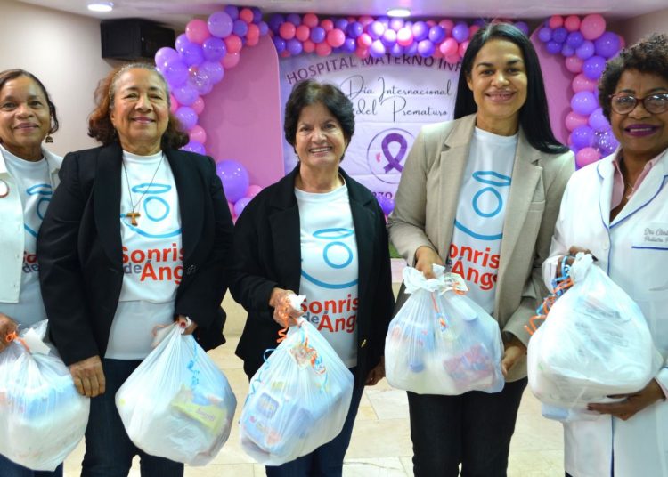 Fundación Sonrisa de Ángel beneficia a 250 prematuros con entrega de kits en doce hospitales del país