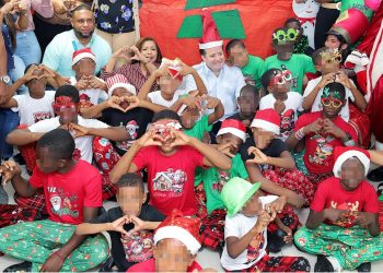 MINPRE y CONANI llevan la Navidad a niños acogidos en hogar de paso del Distrito Nacional