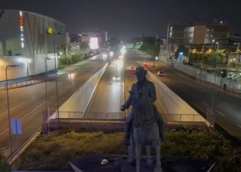 Principales avenidas del Gran Santo Domingo permanecen desoladas en esta «Noche Buena»