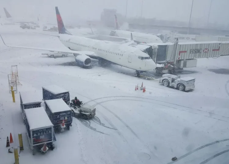 Tormenta invernal provoca cancelación de unos 26 vuelos entre EE. UU. y República Dominicana