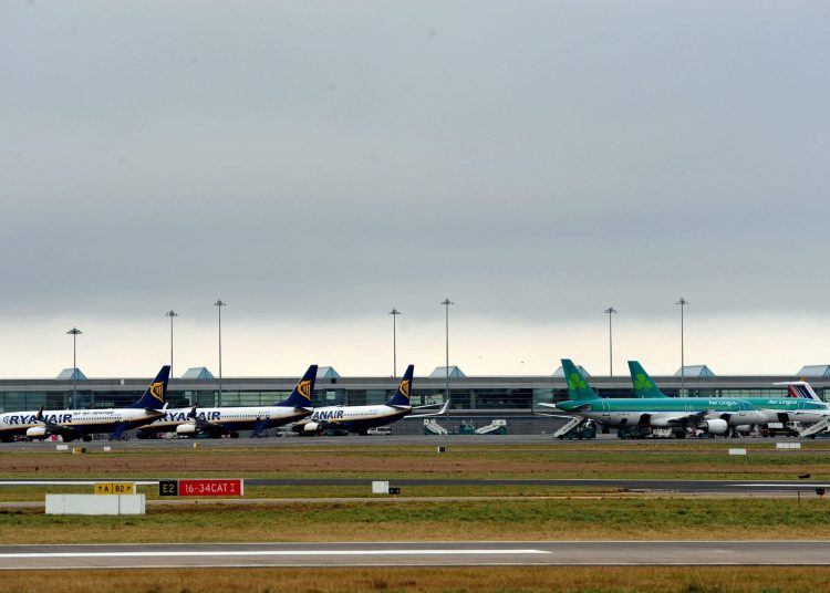 El aeropuerto de Dublín cancela 42 vuelos por la tormenta Bran