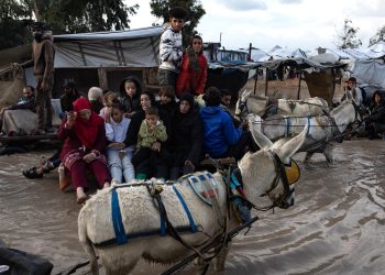 Al menos 8 muertos en Gaza por el colapso de edificios y el frío debido al temporal