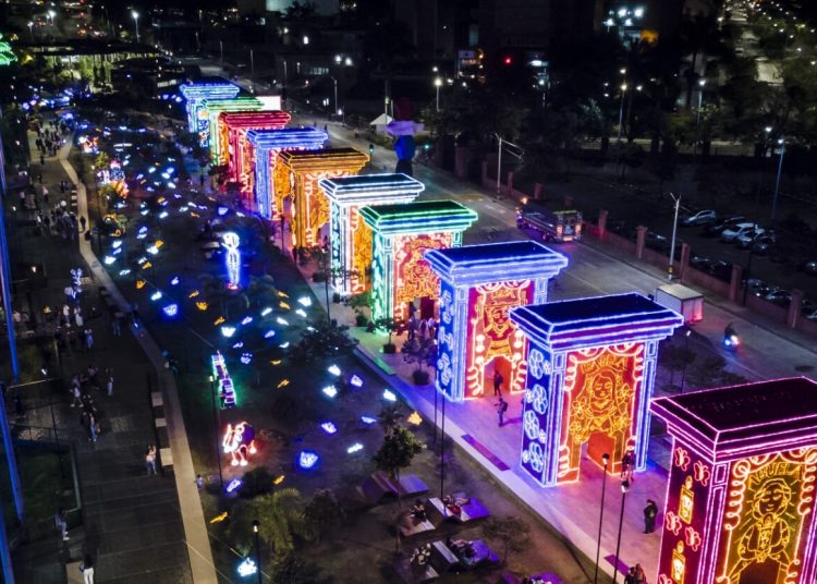 La Navidad cobra vida en Medellín con alumbrados, fantasía y tradiciones