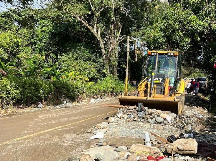 Gobierno dispone asistencia y todo el apoyo frente a emergencia por rotura de tubería en acueducto de Cibao Central