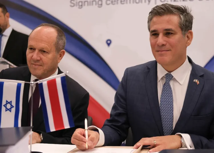 Costa Rica anuncia que abrirá una oficina comercial en Jerusalén con «estatus diplomático»