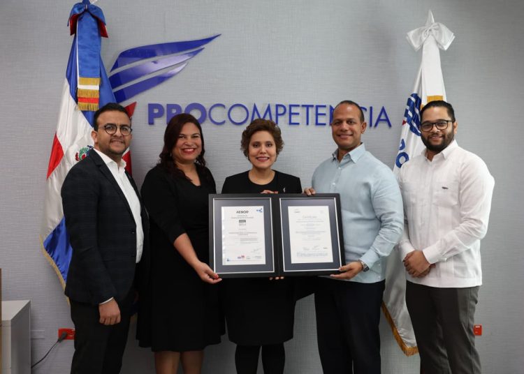 ProCompetencia se convierte en la primera autoridad del Caribe y Centroamérica certificada ISO 9001:2015