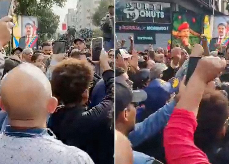 «Maduro aguanta que el pueblo se levanta»: concentraciones en Caracas en contra agresión de EE.UU.