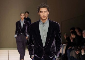 Entre 300 modelos, un dominicano fue escogido para desfilar con Armani en Milán