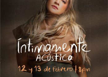 Nathalie Hazim llevará “Íntimamente Acústico” al escenario el 12 y 13 de febrero