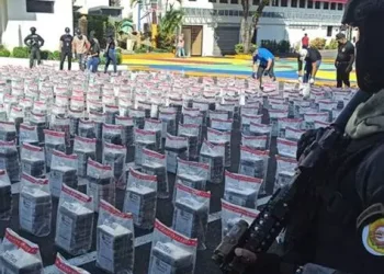 Autoridades decomisan 863 paquetes de cocaína y capturan a dos hombres
