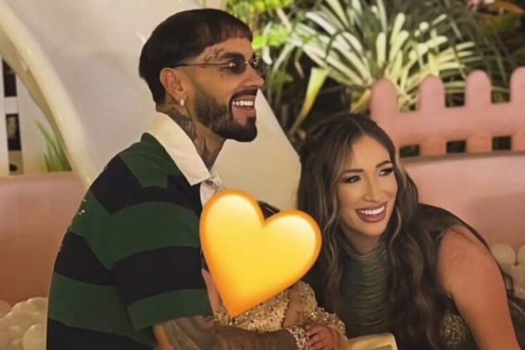 Anuel AA y Laury Saavedra celebraron el primer año de su hija Emmaluna
