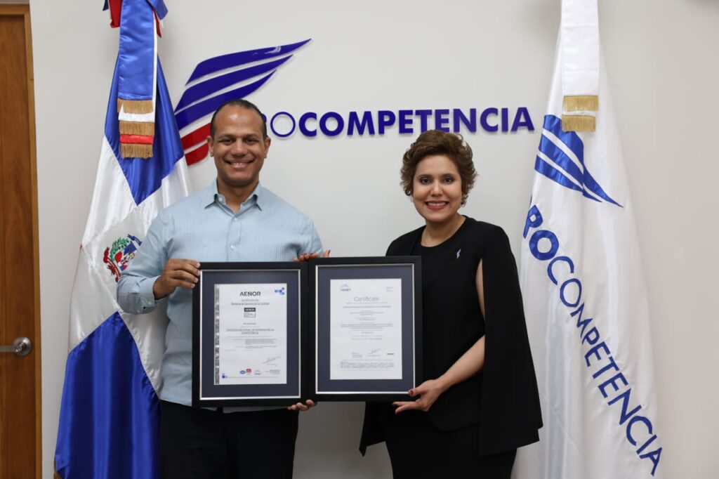 ProCompetencia se convierte en la primera autoridad del Caribe y Centroamérica certificada ISO 9001:2015 - Noticias de hoy en República Dominicana | De Último Minuto