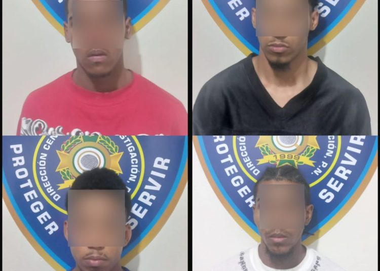 Policía Nacional desmantela red delictiva dedicada al robo de motocicletas en La Vega