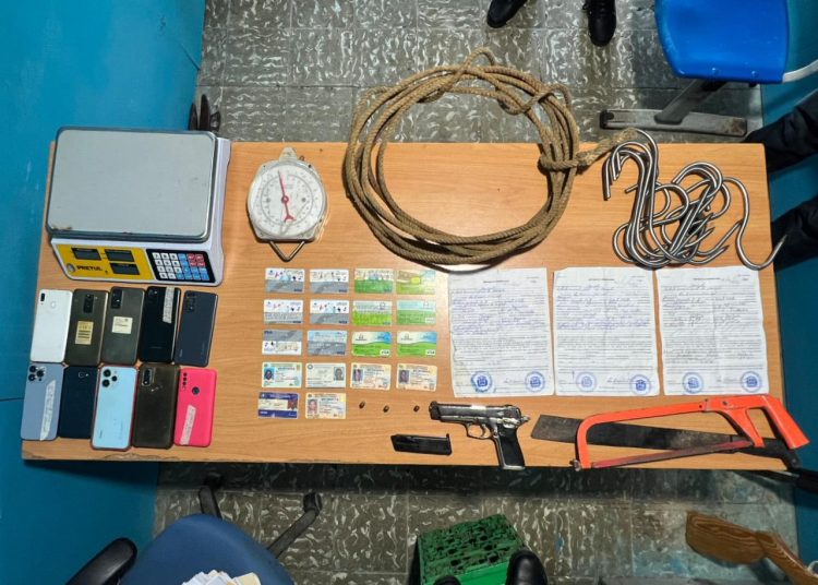 DINTEL desmantela red de cuatreros en allanamientos simultáneos en Sabana Grande de Boyá