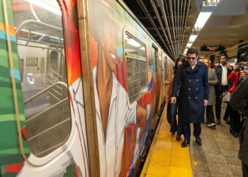 Ministro de Turismo lanza la nueva ruta promocional en la Línea A del tren en Nueva York