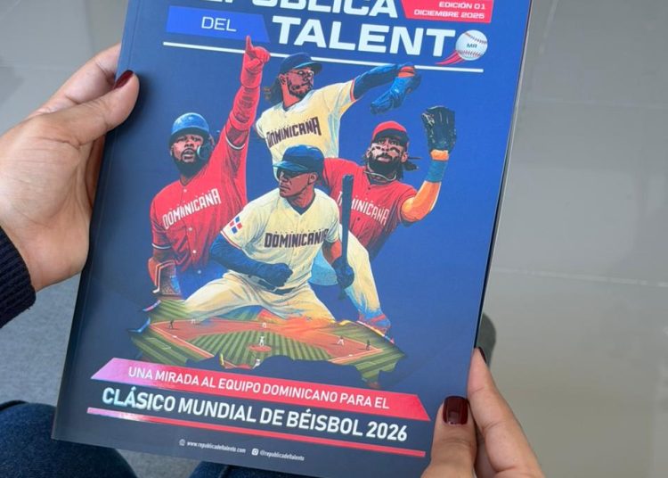 Periodista Martín Rodríguez lanza la revista “República del Talento”, dedicada al equipo dominicano del Clásico Mundial de Béisbol